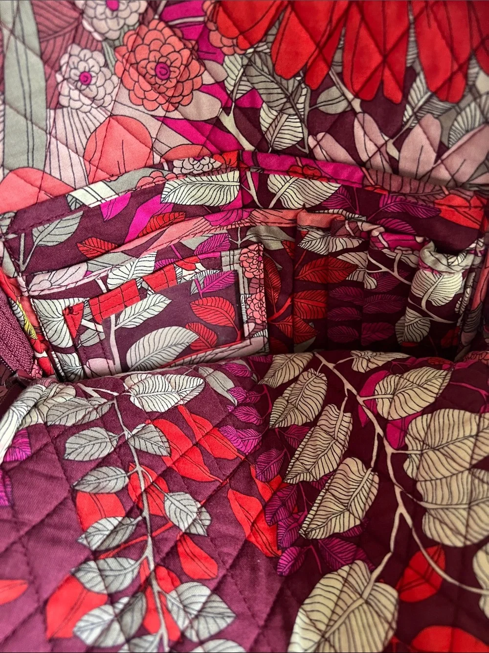 Vera Bradley Autumn Floral Quilted Women's Backpack